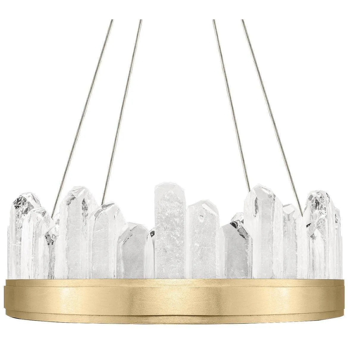 Fine Art Handcrafted Lighting - Lior 21-Inch LED Pendant - 888040-2ST | Montreal Lighting & Hardware