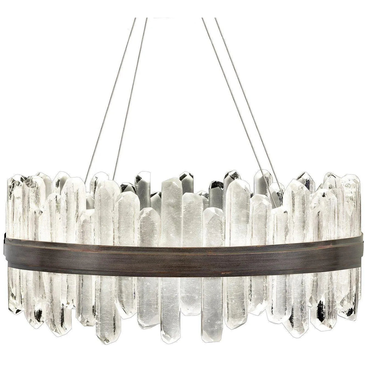 Fine Art Handcrafted Lighting - Lior 30-Inch LED Pendant - 882340-3ST | Montreal Lighting & Hardware