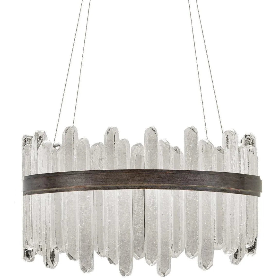 Fine Art Handcrafted Lighting - Lior 30-Inch LED Pendant - 882540-3ST | Montreal Lighting & Hardware