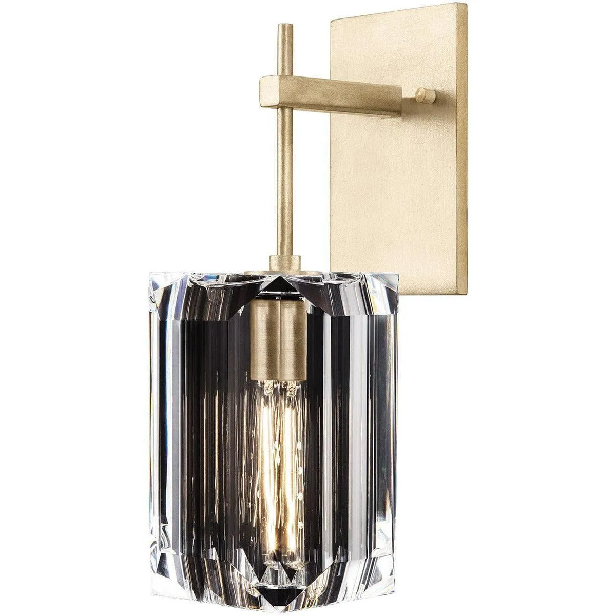 Fine Art Handcrafted Lighting - Monceau 14-Inch One Light Wall Sconce - 875050-2ST | Montreal Lighting & Hardware