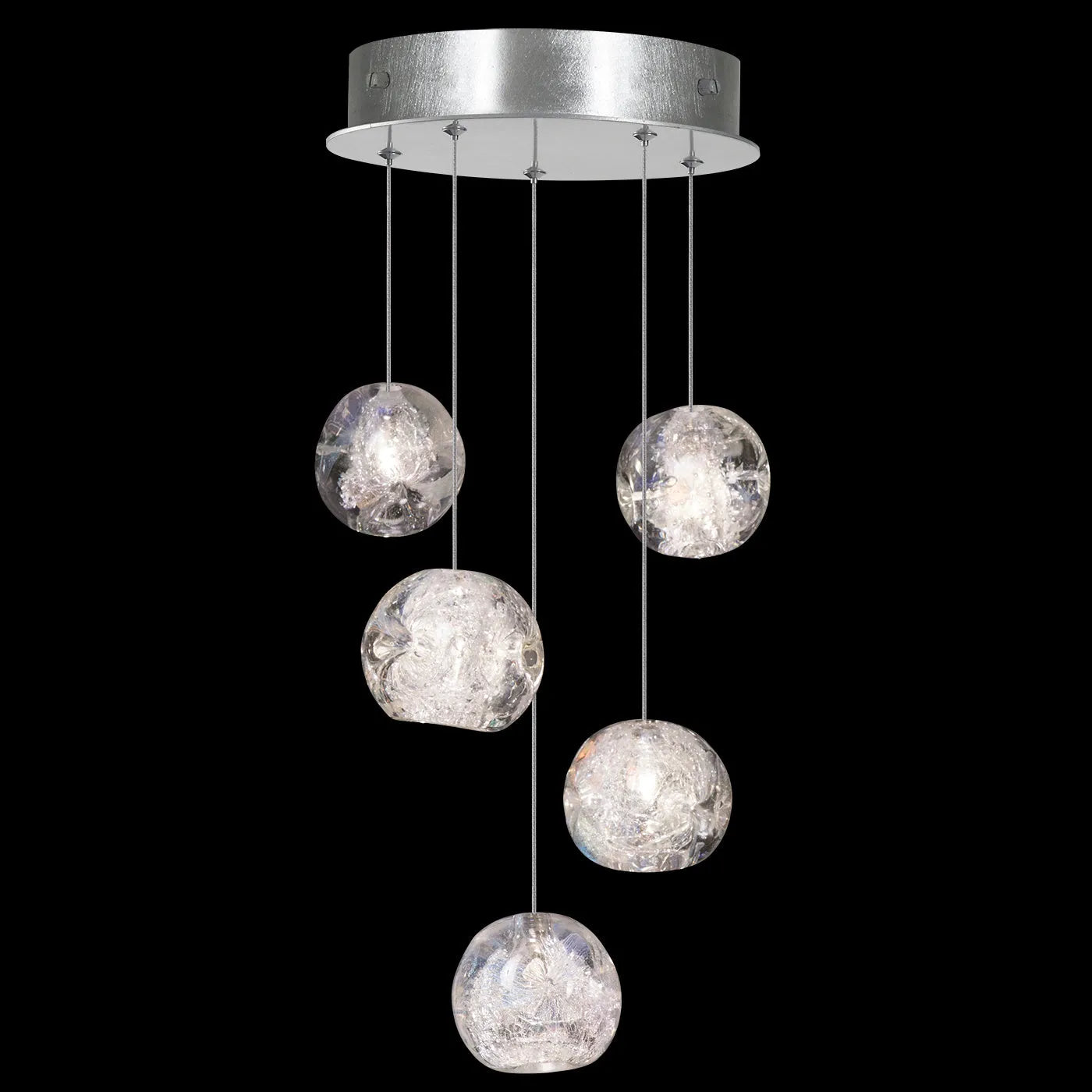 Fine Art Handcrafted Lighting - Natural Inspirations 12-Inch Five Light Pendant - 852440-102LD | Montreal Lighting & Hardware