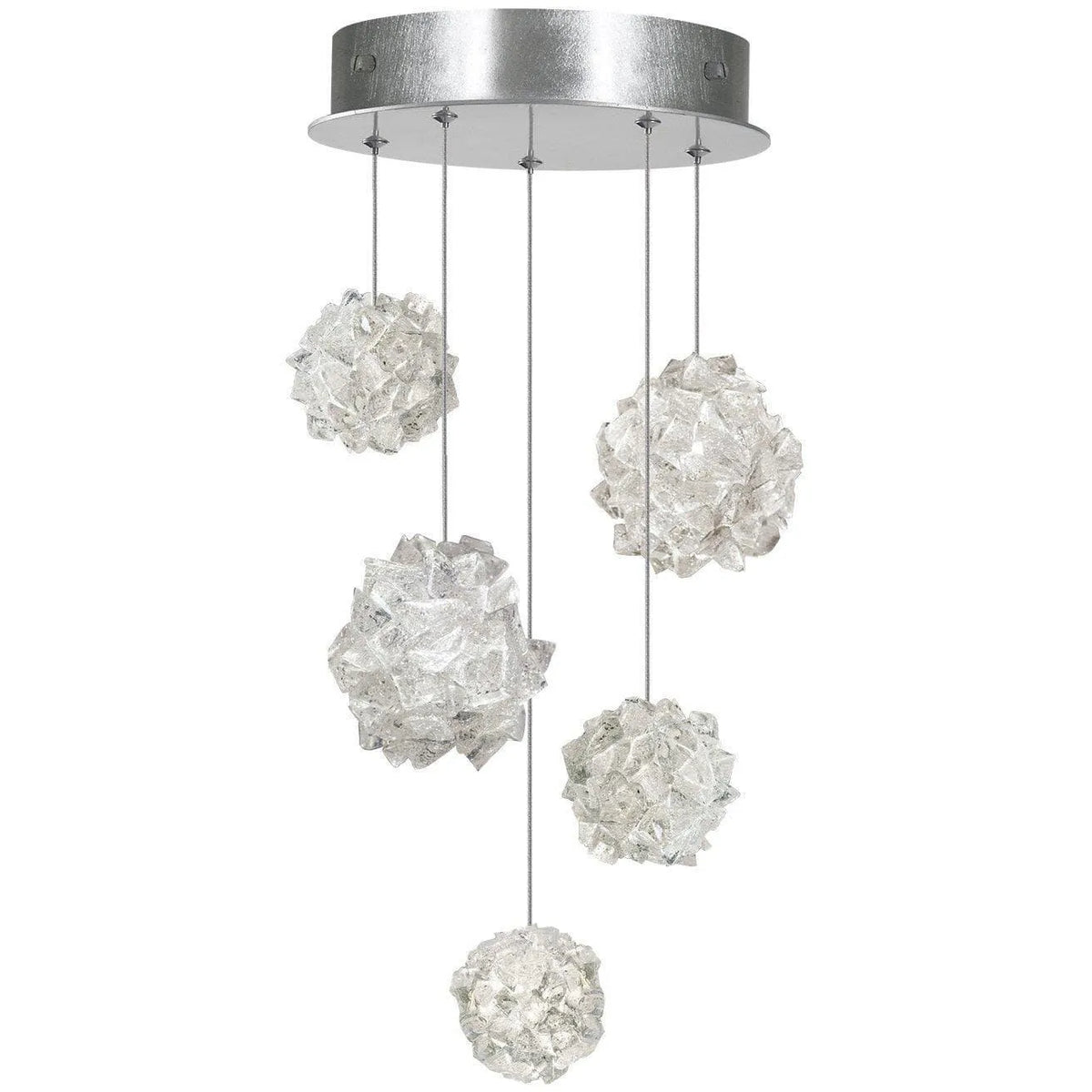 Fine Art Handcrafted Lighting - Natural Inspirations 12-Inch Five Light Pendant - 852440-105LD | Montreal Lighting & Hardware