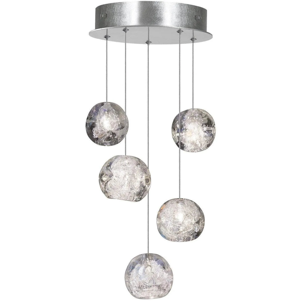 Fine Art Handcrafted Lighting - Natural Inspirations 12-Inch Five Light Pendant - 852440-106LD | Montreal Lighting & Hardware