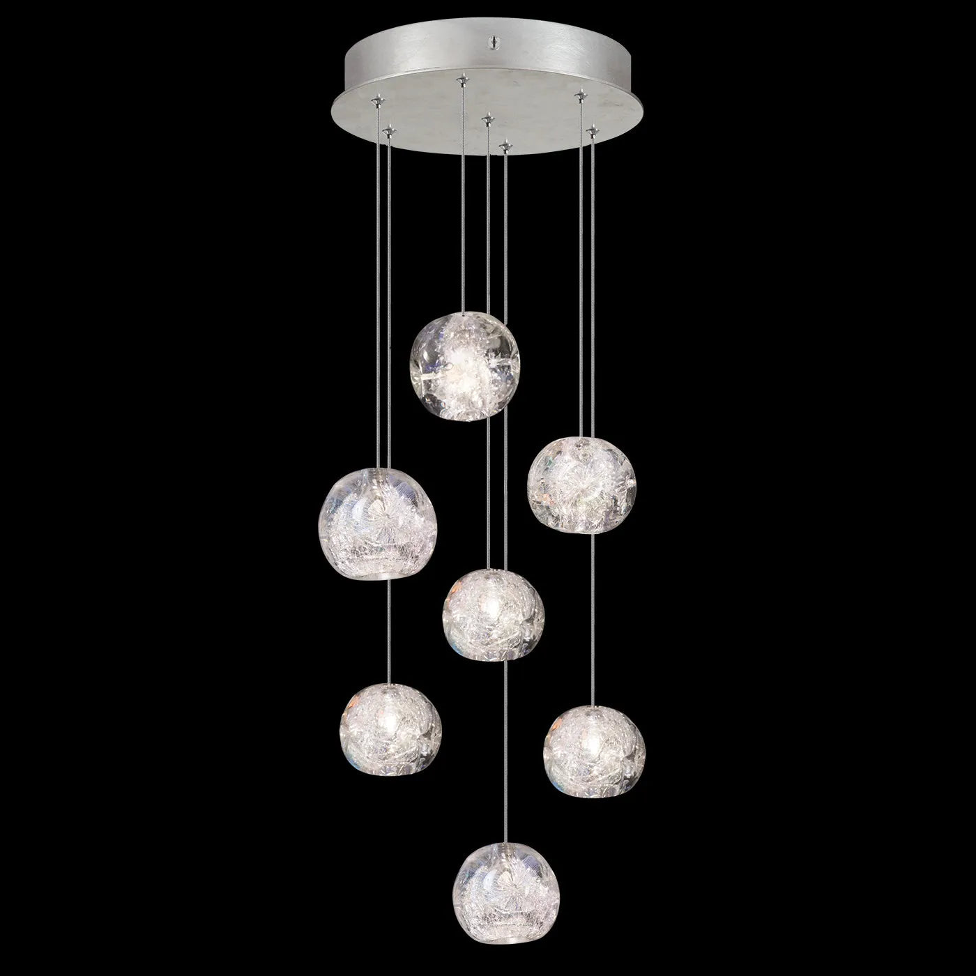 Fine Art Handcrafted Lighting - Natural Inspirations 14-Inch Seven Light Pendant - 852640-102LD | Montreal Lighting & Hardware