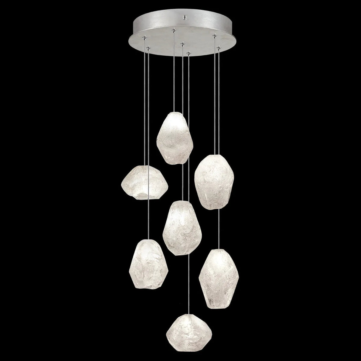 Fine Art Handcrafted Lighting - Natural Inspirations 14-Inch Seven Light Pendant - 852640-102LD | Montreal Lighting & Hardware