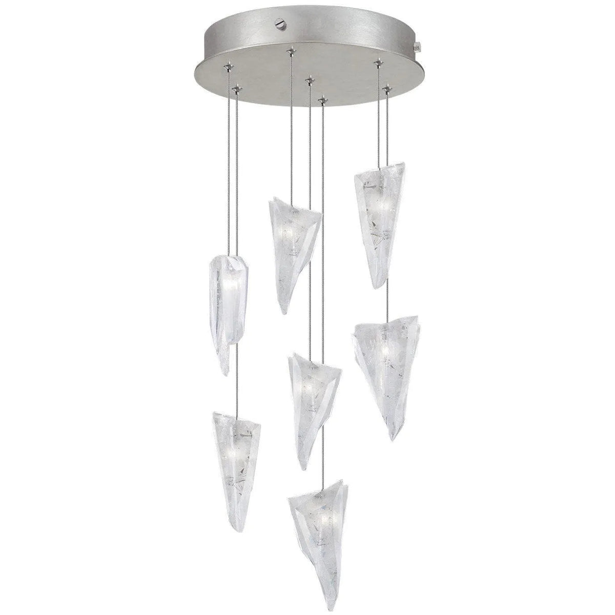 Fine Art Handcrafted Lighting - Natural Inspirations 14-Inch Seven Light Pendant - 852640-108LD | Montreal Lighting & Hardware