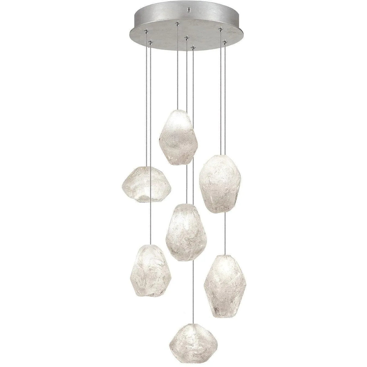 Fine Art Handcrafted Lighting - Natural Inspirations 14-Inch Seven Light Pendant - 852640-13LD | Montreal Lighting & Hardware