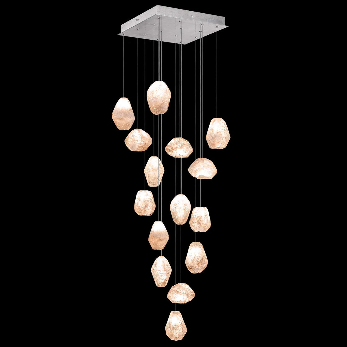 Fine Art Handcrafted Lighting - Natural Inspirations 19-Inch 15 Light Pendant - 853040-102LD | Montreal Lighting & Hardware