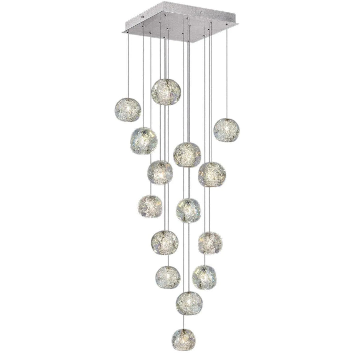 Fine Art Handcrafted Lighting - Natural Inspirations 19-Inch 15 Light Pendant - 853040-106LD | Montreal Lighting & Hardware