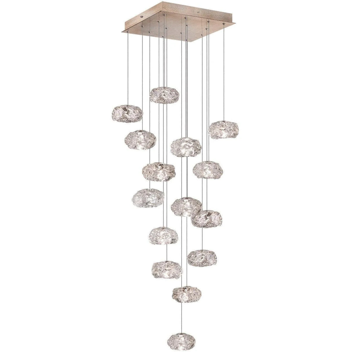 Fine Art Handcrafted Lighting - Natural Inspirations 19-Inch 15 Light Pendant - 853040-21LD | Montreal Lighting & Hardware