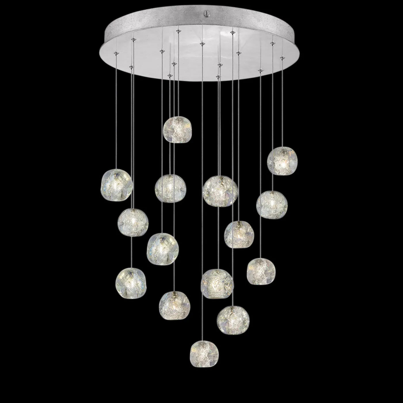 Fine Art Handcrafted Lighting - Natural Inspirations 21-Inch 15 Light Pendant - 853140-102LD | Montreal Lighting & Hardware