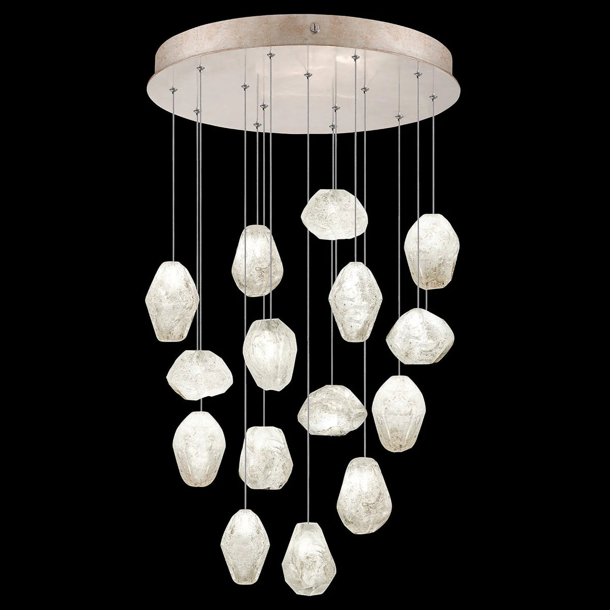 Fine Art Handcrafted Lighting - Natural Inspirations 21-Inch 15 Light Pendant - 853140-102LD | Montreal Lighting & Hardware