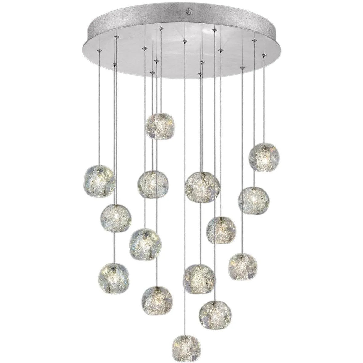 Fine Art Handcrafted Lighting - Natural Inspirations 21-Inch 15 Light Pendant - 853140-106LD | Montreal Lighting & Hardware