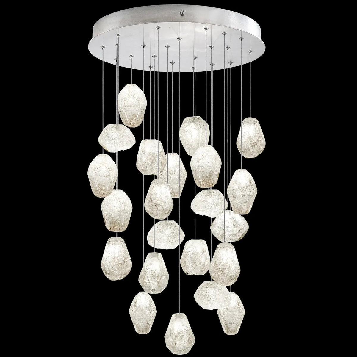 Fine Art Handcrafted Lighting - Natural Inspirations 24-Inch 22 Light Pendant - 853240-102LD | Montreal Lighting & Hardware