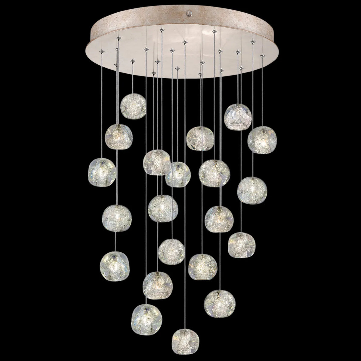 Fine Art Handcrafted Lighting - Natural Inspirations 24-Inch 22 Light Pendant - 853240-102LD | Montreal Lighting & Hardware