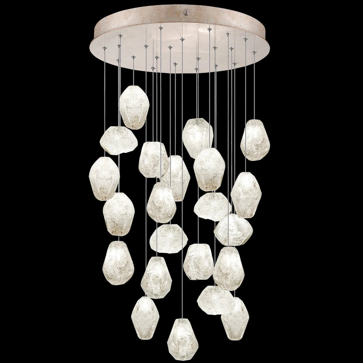 Fine Art Handcrafted Lighting - Natural Inspirations 24-Inch 22 Light Pendant - 853240-102LD | Montreal Lighting & Hardware