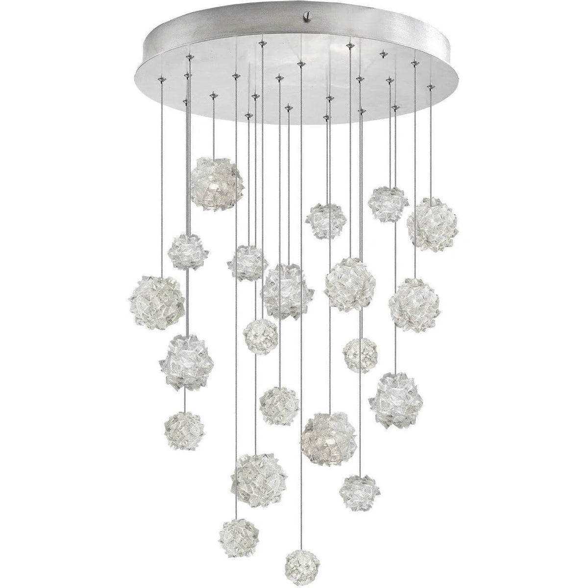 Fine Art Handcrafted Lighting - Natural Inspirations 24-Inch 22 Light Pendant - 853240-105LD | Montreal Lighting & Hardware