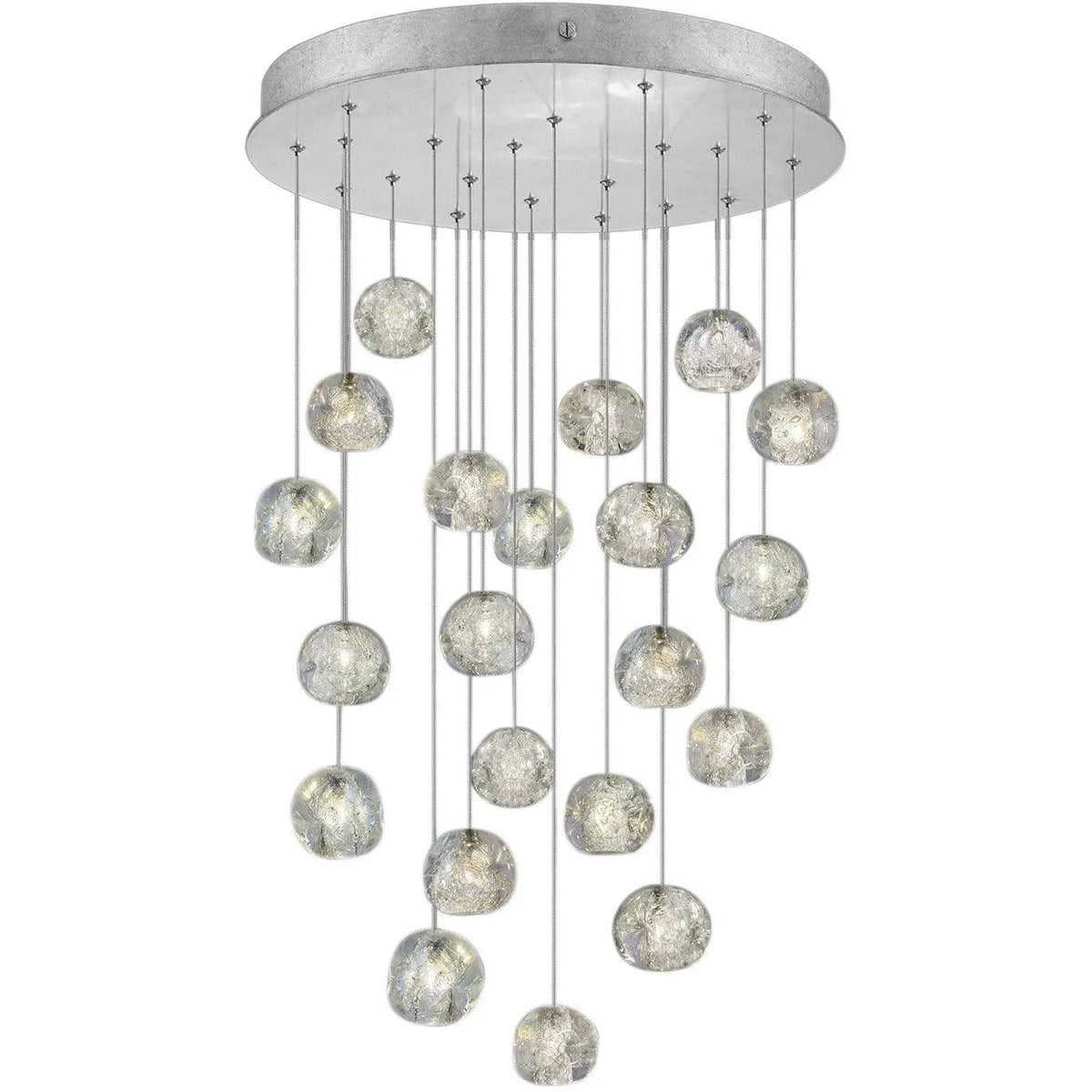 Fine Art Handcrafted Lighting - Natural Inspirations 24-Inch 22 Light Pendant - 853240-106LD | Montreal Lighting & Hardware