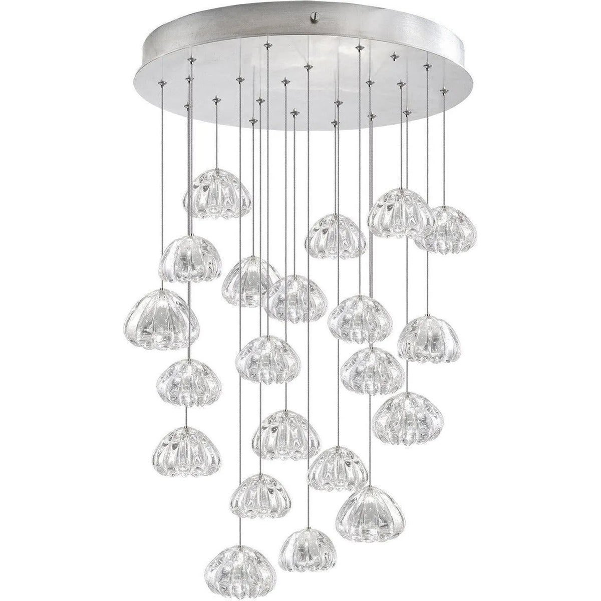 Fine Art Handcrafted Lighting - Natural Inspirations 24-Inch 22 Light Pendant - 853240-107LD | Montreal Lighting & Hardware