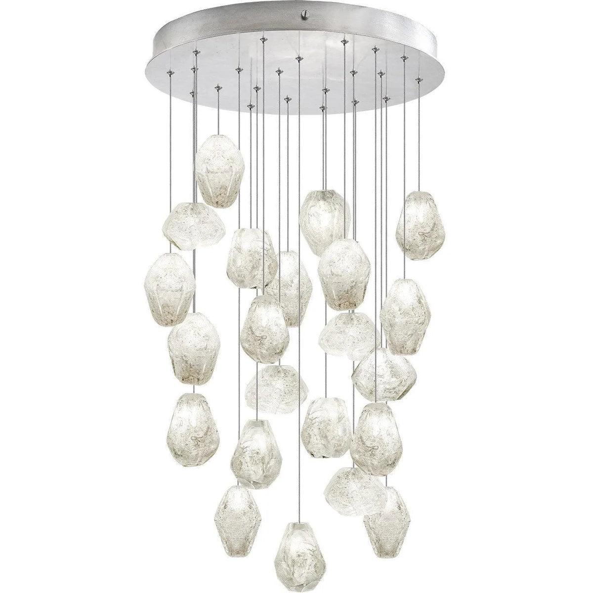 Fine Art Handcrafted Lighting - Natural Inspirations 24-Inch 22 Light Pendant - 853240-13LD | Montreal Lighting & Hardware