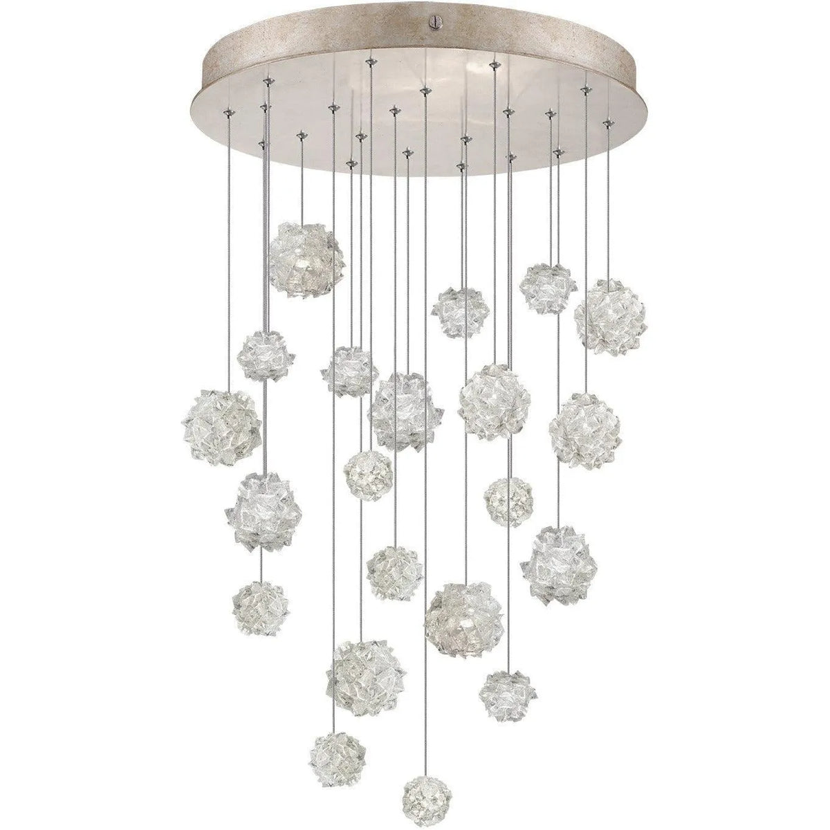 Fine Art Handcrafted Lighting - Natural Inspirations 24-Inch 22 Light Pendant - 853240-205LD | Montreal Lighting & Hardware