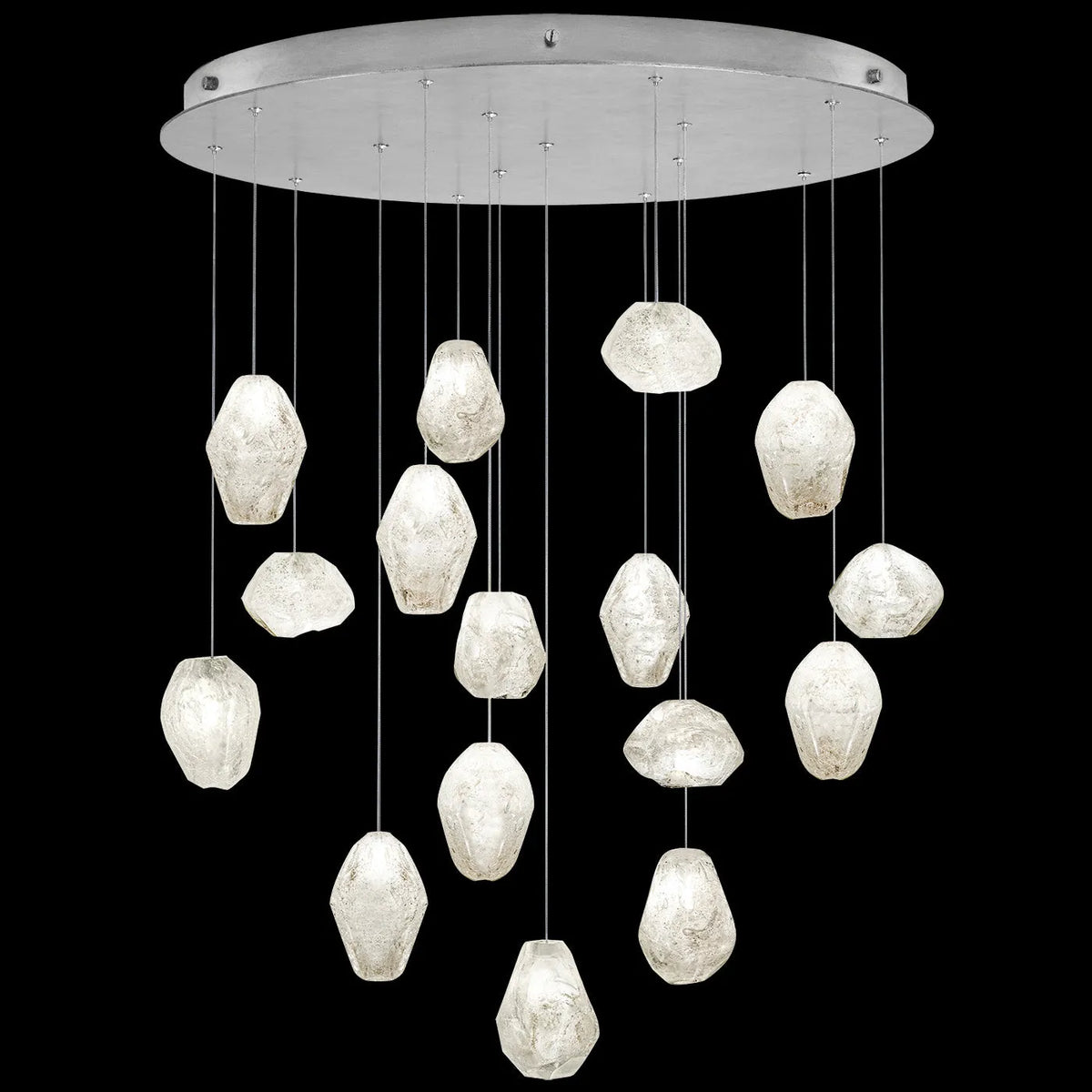 Fine Art Handcrafted Lighting - Natural Inspirations 32-Inch 16 Light Pendant - 862840-102LD | Montreal Lighting & Hardware