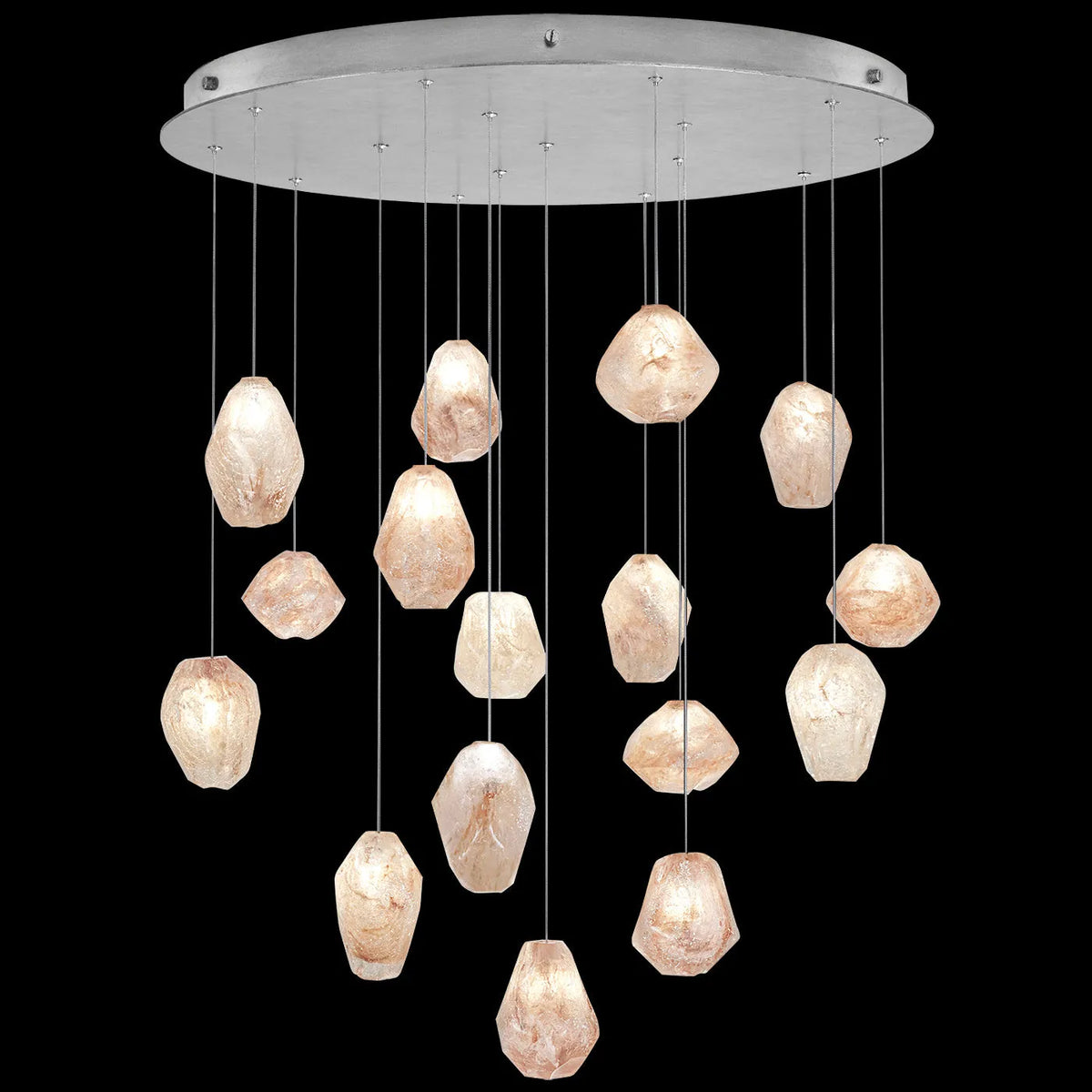 Fine Art Handcrafted Lighting - Natural Inspirations 32-Inch 16 Light Pendant - 862840-102LD | Montreal Lighting & Hardware