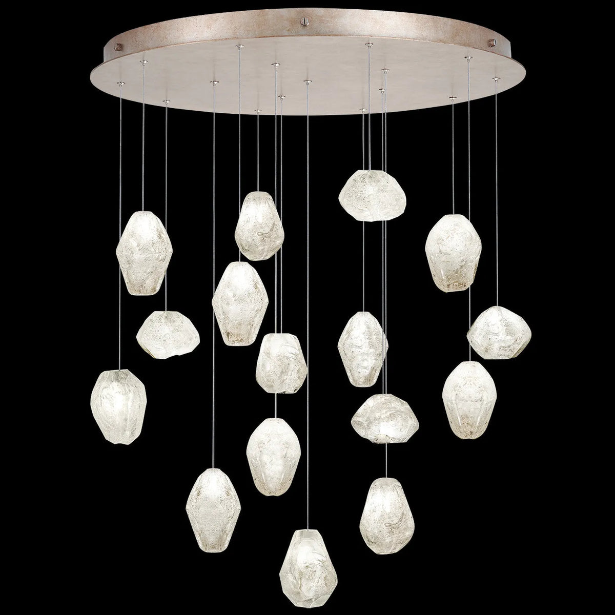 Fine Art Handcrafted Lighting - Natural Inspirations 32-Inch 16 Light Pendant - 862840-102LD | Montreal Lighting & Hardware