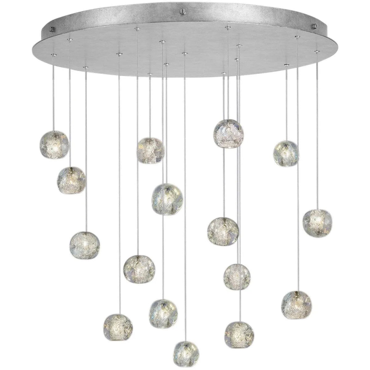 Fine Art Handcrafted Lighting - Natural Inspirations 32-Inch 16 Light Pendant - 862840-106LD | Montreal Lighting & Hardware