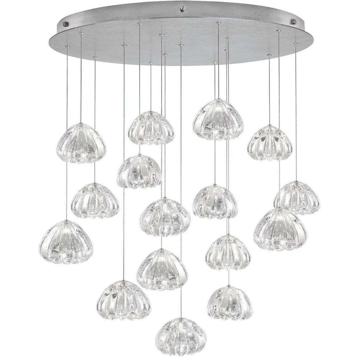 Fine Art Handcrafted Lighting - Natural Inspirations 32-Inch 16 Light Pendant - 862840-107LD | Montreal Lighting & Hardware