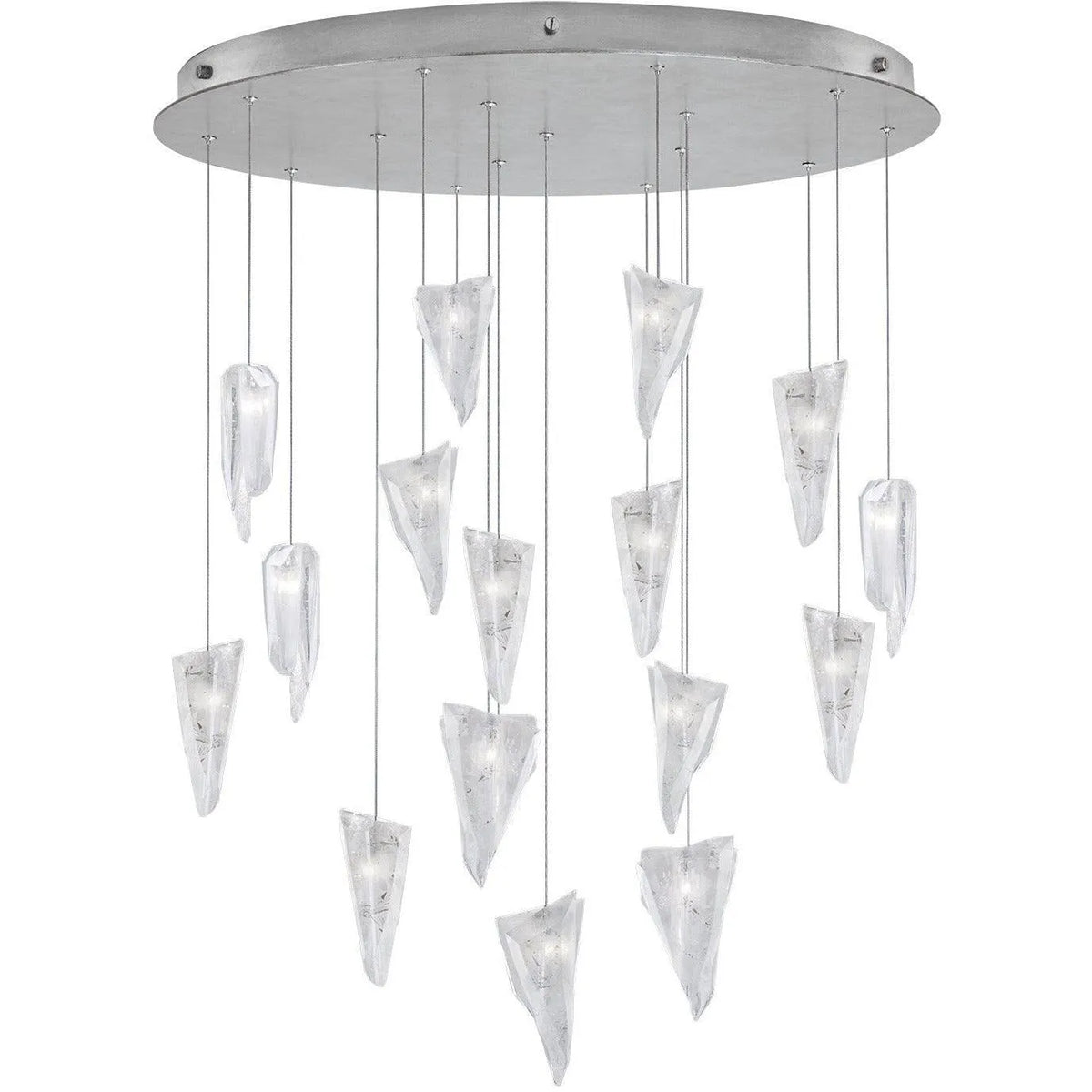 Fine Art Handcrafted Lighting - Natural Inspirations 32-Inch 16 Light Pendant - 862840-108LD | Montreal Lighting & Hardware