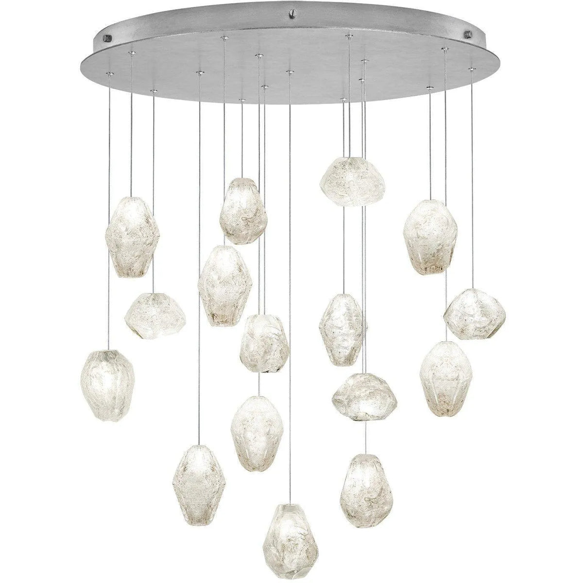 Fine Art Handcrafted Lighting - Natural Inspirations 32-Inch 16 Light Pendant - 862840-13LD | Montreal Lighting & Hardware