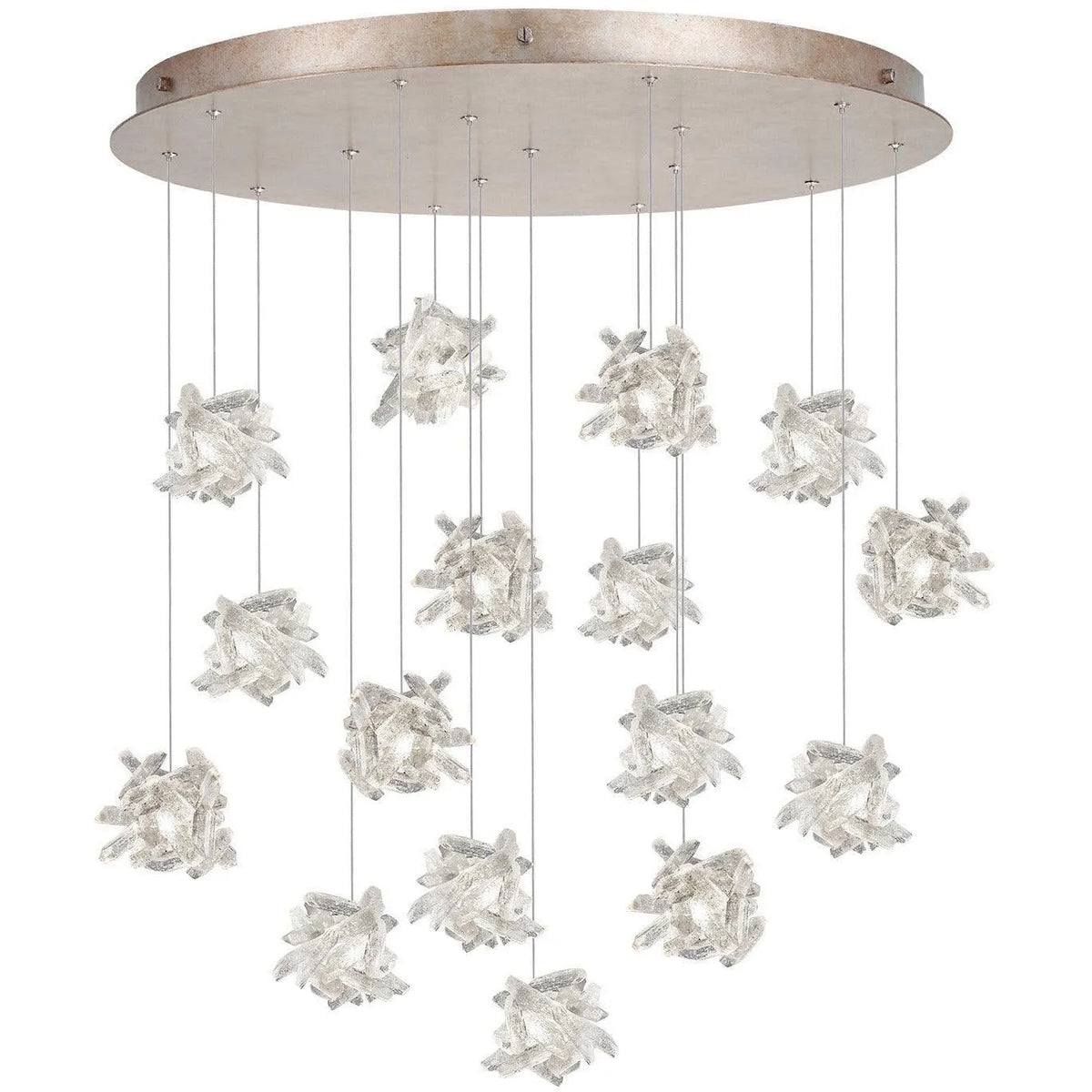 Fine Art Handcrafted Lighting - Natural Inspirations 32-Inch 16 Light Pendant - 862840-202LD | Montreal Lighting & Hardware