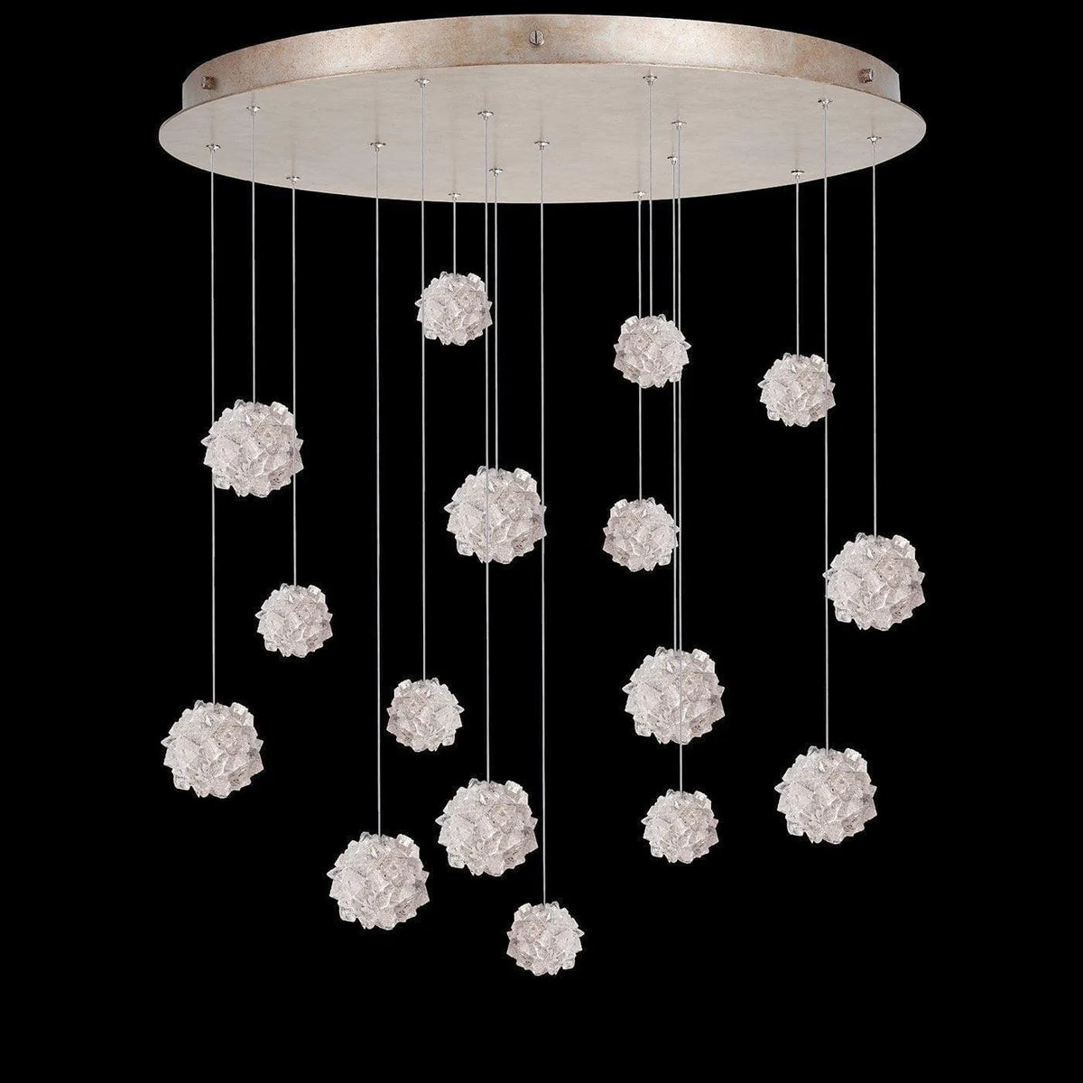 Fine Art Handcrafted Lighting - Natural Inspirations 32-Inch 16 Light Pendant - 862840-205LD | Montreal Lighting & Hardware