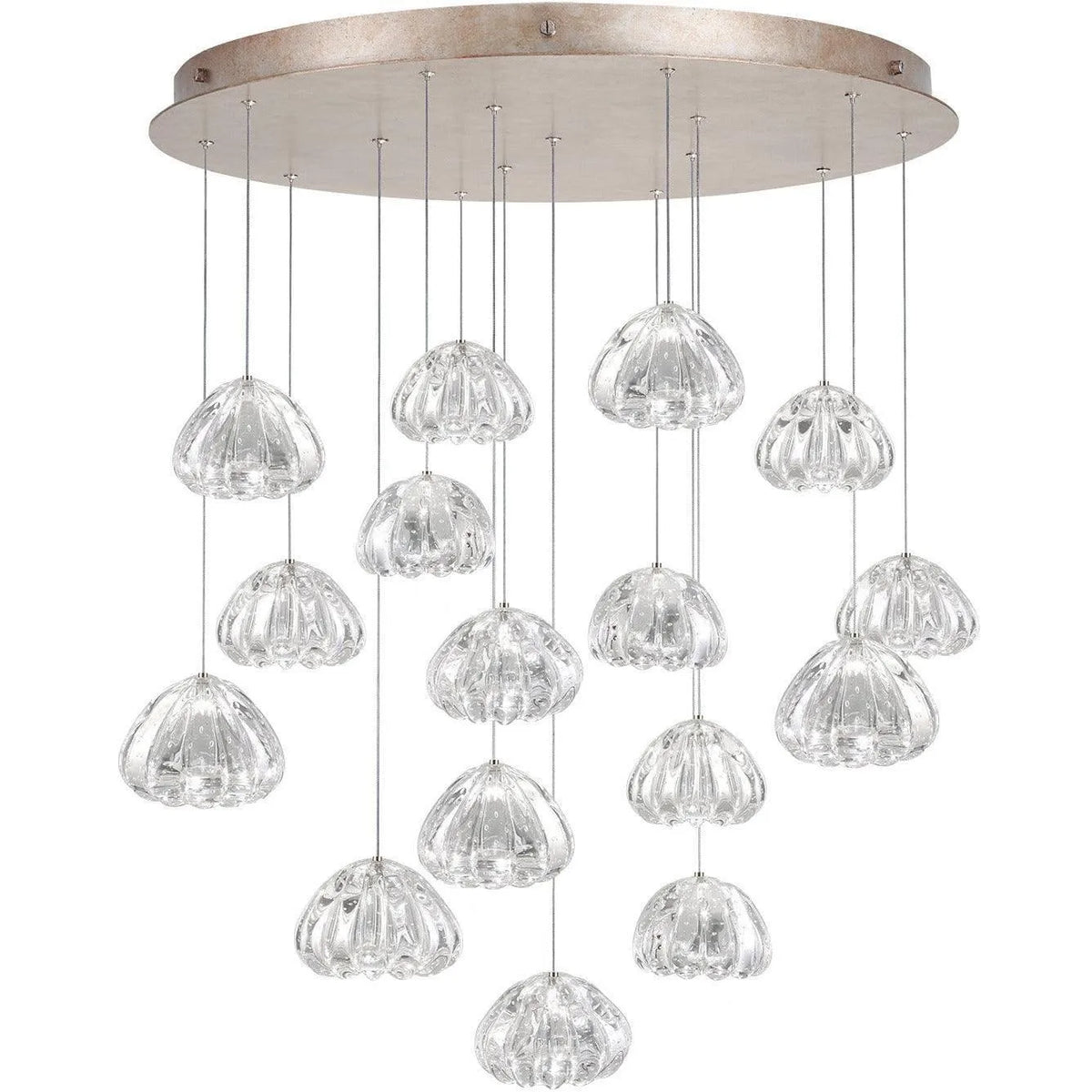 Fine Art Handcrafted Lighting - Natural Inspirations 32-Inch 16 Light Pendant - 862840-207LD | Montreal Lighting & Hardware