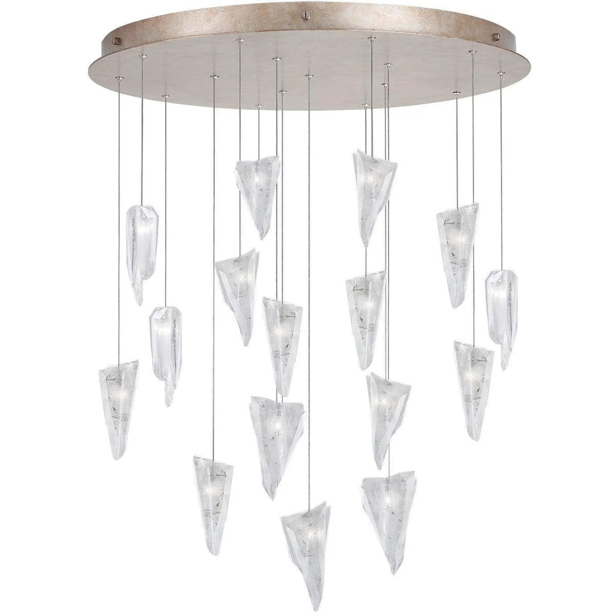 Fine Art Handcrafted Lighting - Natural Inspirations 32-Inch 16 Light Pendant - 862840-208LD | Montreal Lighting & Hardware