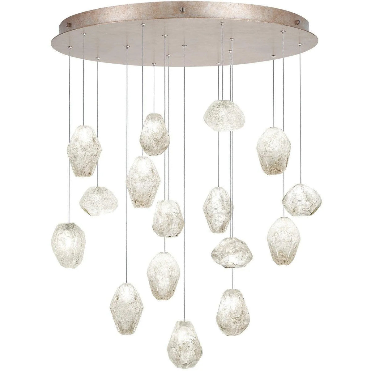 Fine Art Handcrafted Lighting - Natural Inspirations 32-Inch 16 Light Pendant - 862840-21LD | Montreal Lighting & Hardware