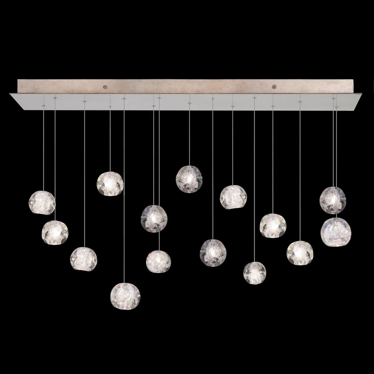 Fine Art Handcrafted Lighting - Natural Inspirations 48-Inch 15 Light Pendant - 853740-102LD | Montreal Lighting & Hardware