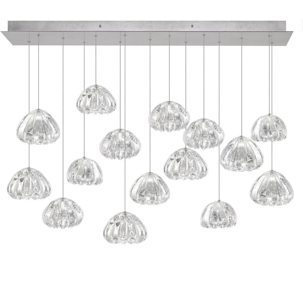 Fine Art Handcrafted Lighting - Natural Inspirations 48-Inch 15 Light Pendant - 853740-107LD | Montreal Lighting & Hardware