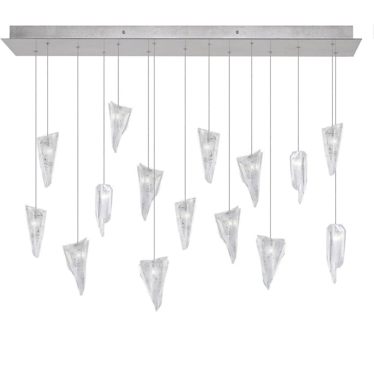 Fine Art Handcrafted Lighting - Natural Inspirations 48-Inch 15 Light Pendant - 853740-108LD | Montreal Lighting & Hardware