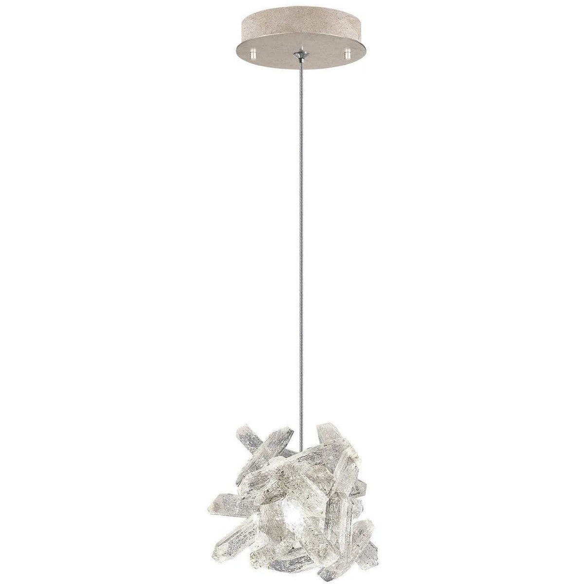 Fine Art Handcrafted Lighting - Natural Inspirations 5-Inch One Light Drop Light - 852240-202LD | Montreal Lighting & Hardware