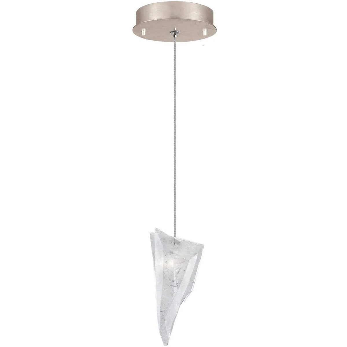 Fine Art Handcrafted Lighting - Natural Inspirations 5-Inch One Light Drop Light - 852240-208LD | Montreal Lighting & Hardware