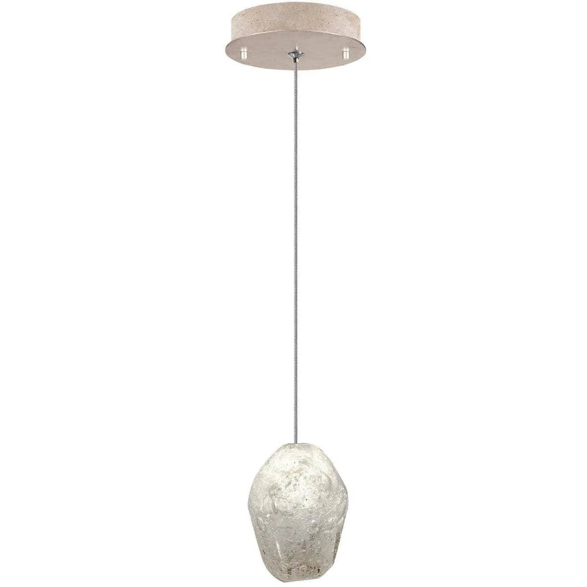 Fine Art Handcrafted Lighting - Natural Inspirations 5-Inch One Light Drop Light - 852240-23LD | Montreal Lighting & Hardware