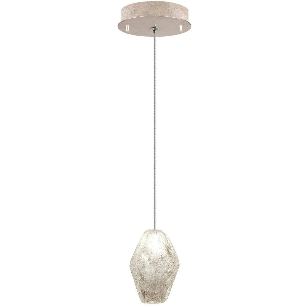 Fine Art Handcrafted Lighting - Natural Inspirations 5-Inch One Light Drop Light - 852240-24LD | Montreal Lighting & Hardware