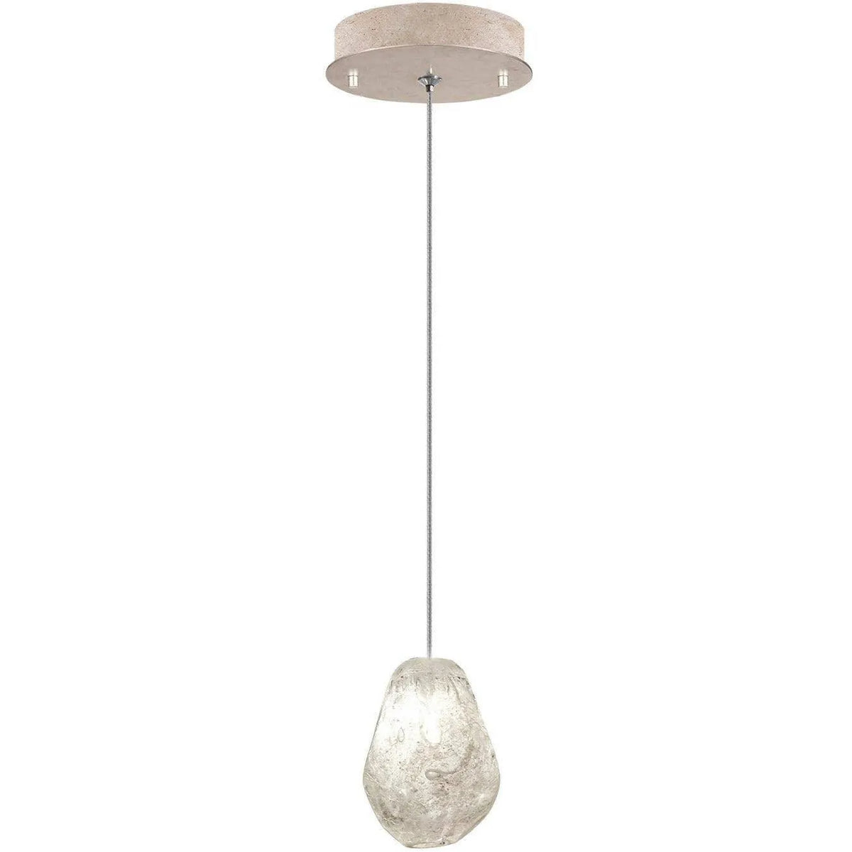 Fine Art Handcrafted Lighting - Natural Inspirations 5-Inch One Light Drop Light - 852240-25LD | Montreal Lighting & Hardware