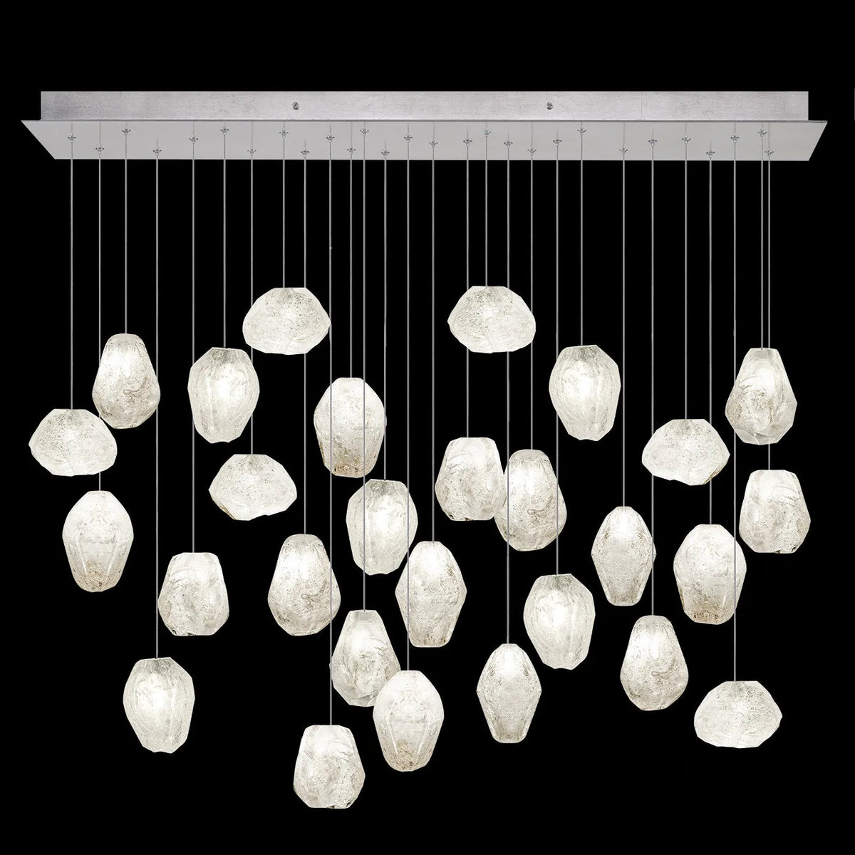 Fine Art Handcrafted Lighting - Natural Inspirations 54-Inch 28 Light Pendant - 853640-102LD | Montreal Lighting & Hardware