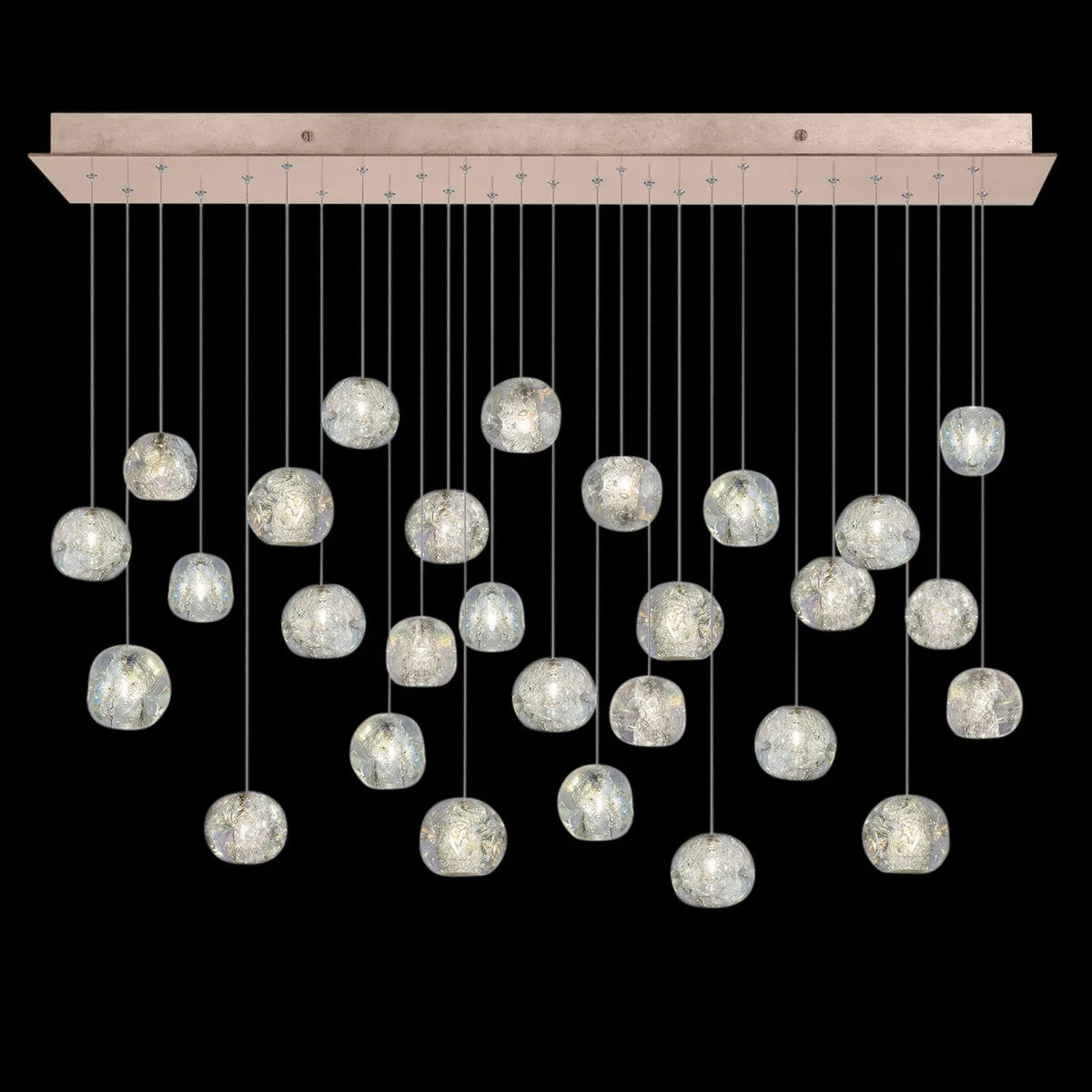 Fine Art Handcrafted Lighting - Natural Inspirations 54-Inch 28 Light Pendant - 853640-102LD | Montreal Lighting & Hardware