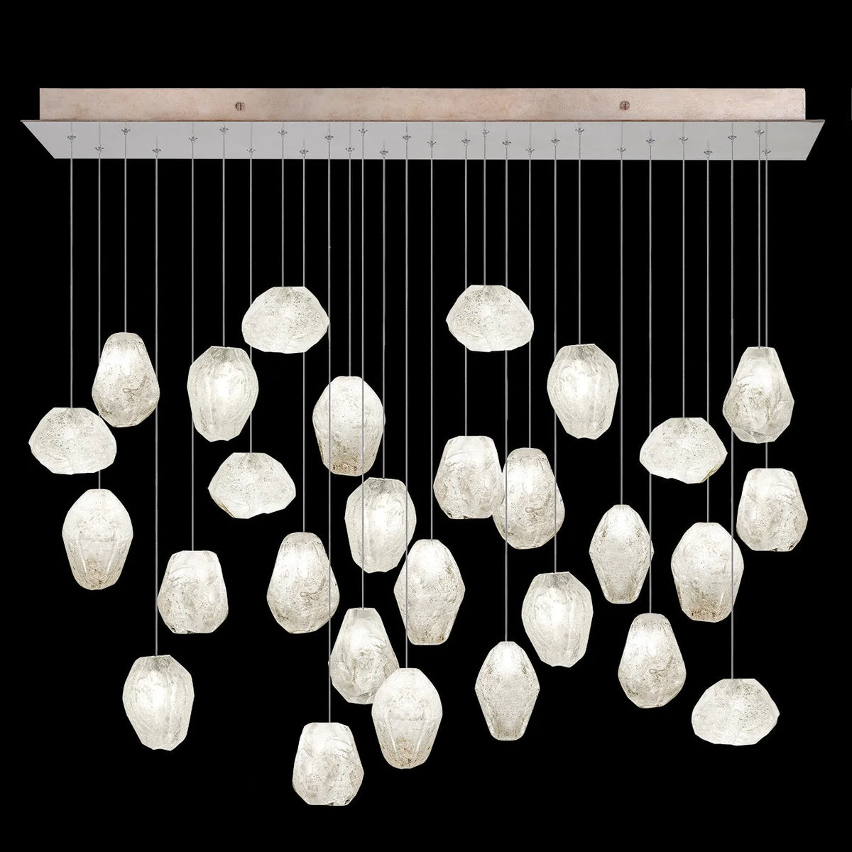 Fine Art Handcrafted Lighting - Natural Inspirations 54-Inch 28 Light Pendant - 853640-102LD | Montreal Lighting & Hardware