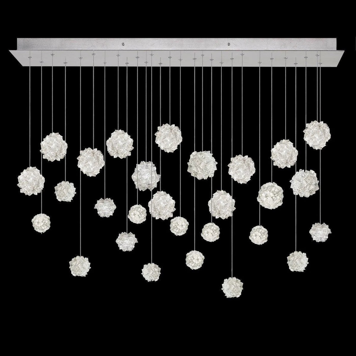 Fine Art Handcrafted Lighting - Natural Inspirations 54-Inch 28 Light Pendant - 853640-105LD | Montreal Lighting & Hardware