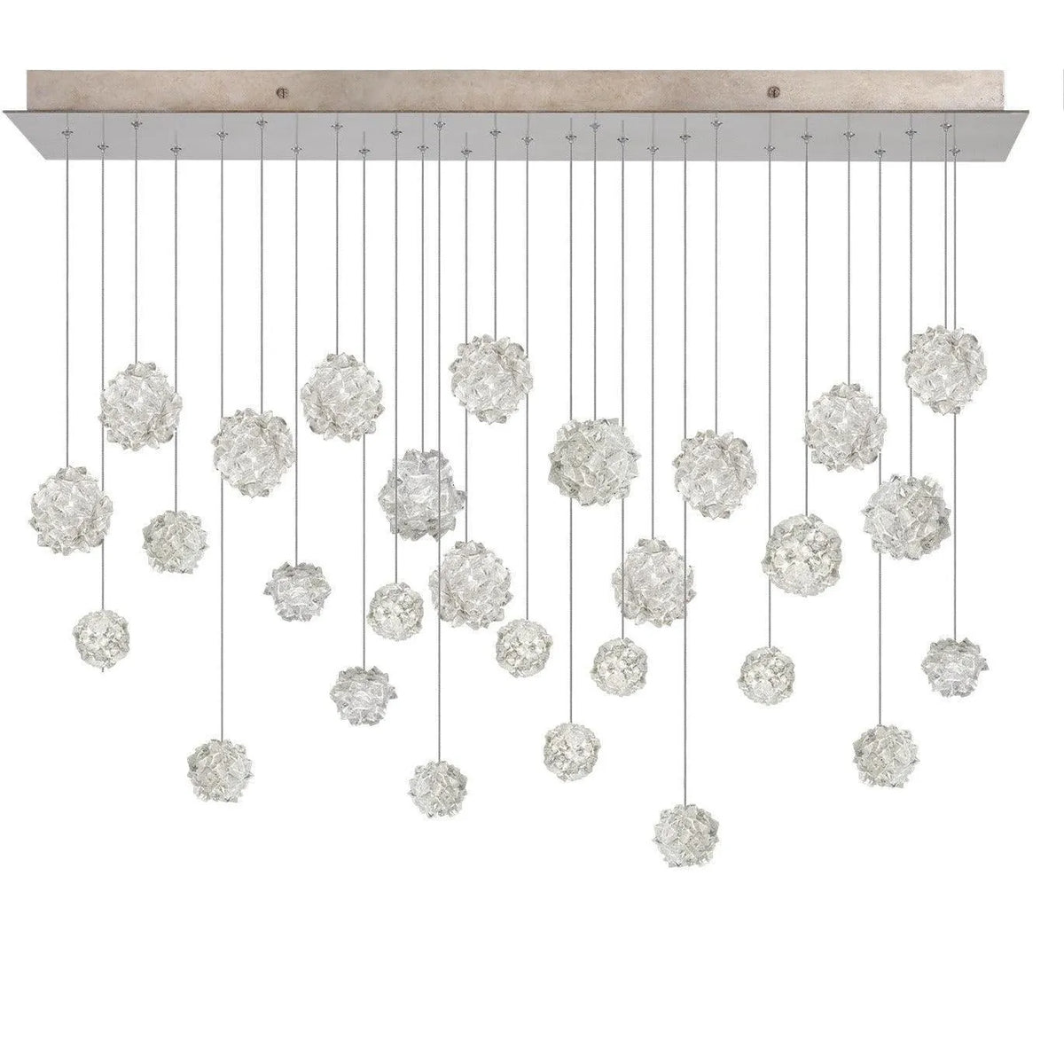 Fine Art Handcrafted Lighting - Natural Inspirations 54-Inch 28 Light Pendant - 853640-205LD | Montreal Lighting & Hardware